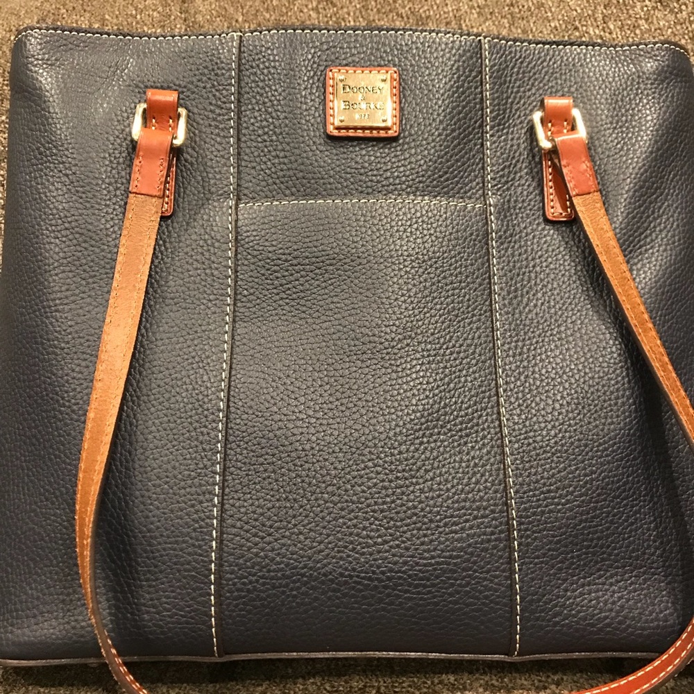 Dooney and Bourke Navy Blue Tote